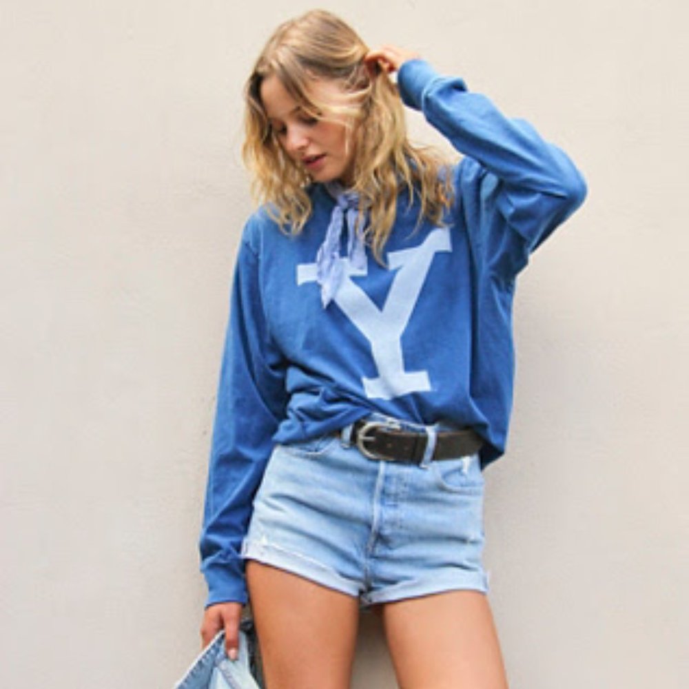 Free People | Long Sleeve Yale Graphic Tee